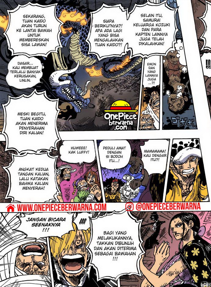 One Piece Berwarna Chapter 1014